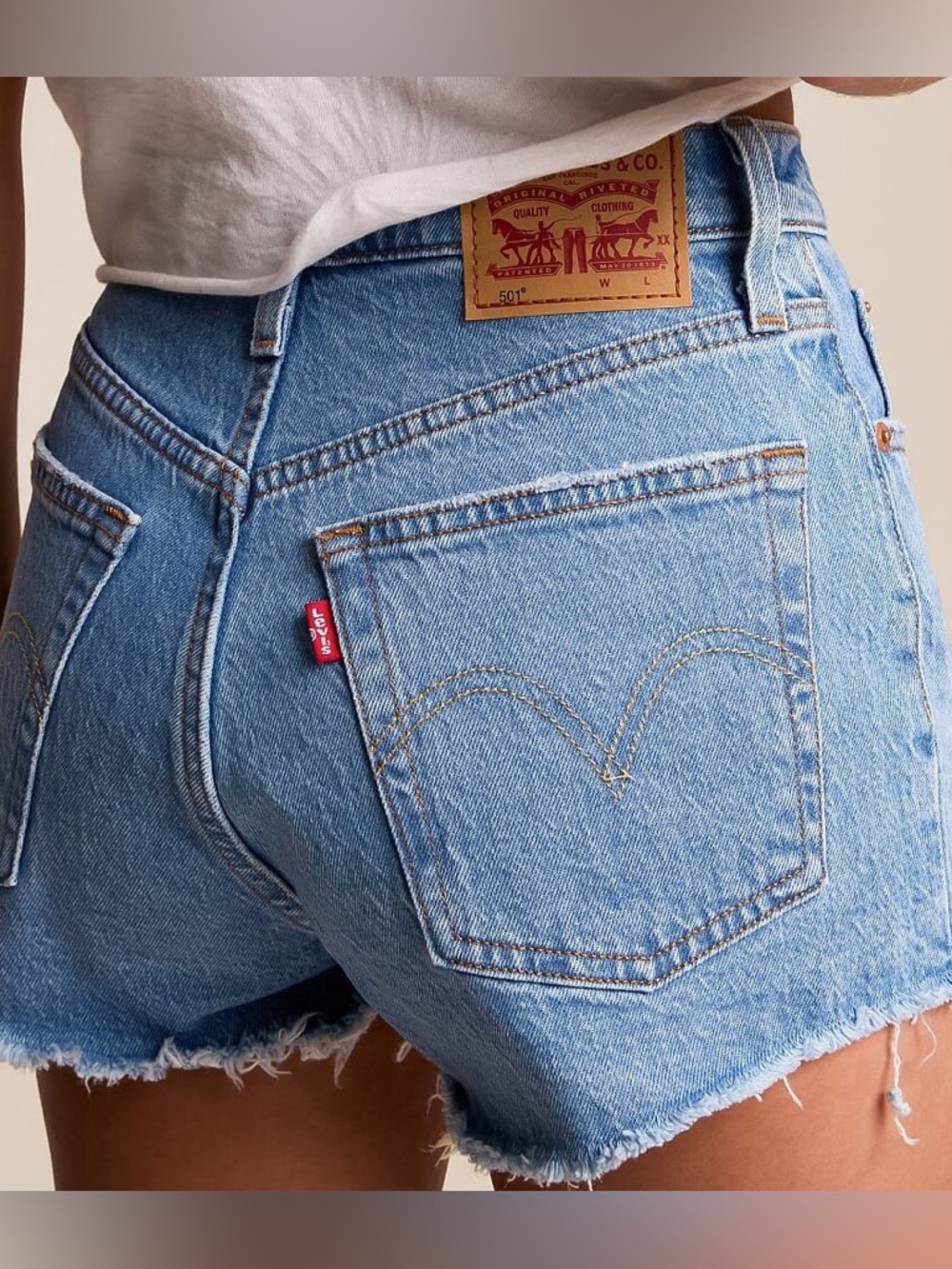 Levi's Blue Denim Women's Shorts (2 shorts) Size 29